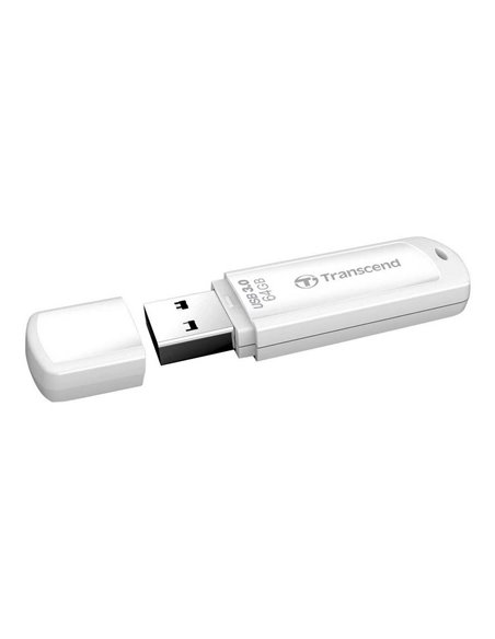 Memorie USB Transcend JetFlash 730, 64GB, Alb