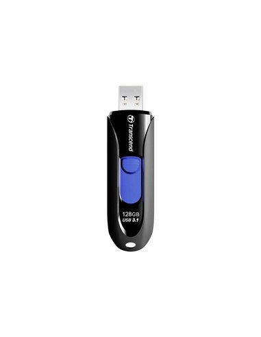 Memorie USB Transcend JetFlash 790, 128GB, Negru/Albastru