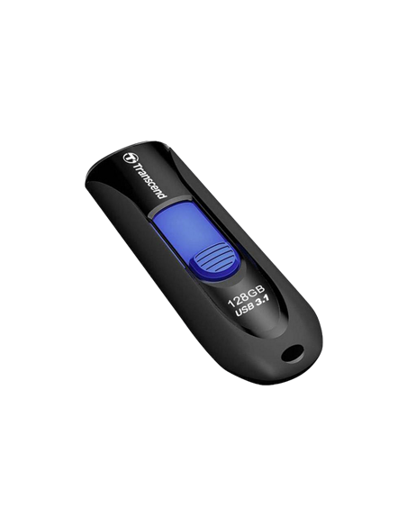USB Flash накопитель Transcend JetFlash 790, 128Гб, Чёрный/Синий