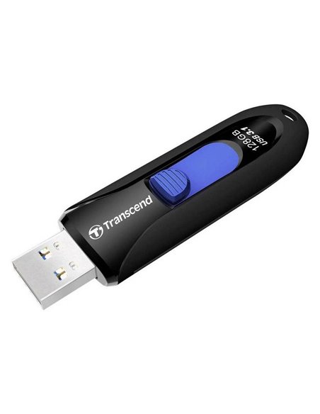 Memorie USB Transcend JetFlash 790, 128GB, Negru/Albastru