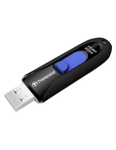 USB Flash накопитель Transcend JetFlash 790, 64Гб, Чёрный