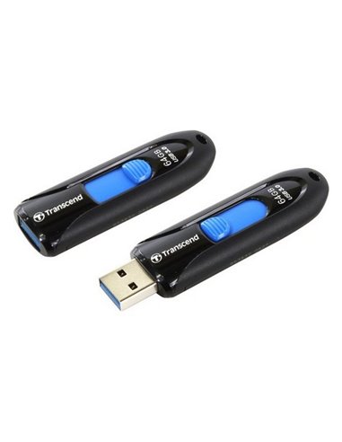 USB Flash накопитель Transcend JetFlash 790, 64Гб, Чёрный