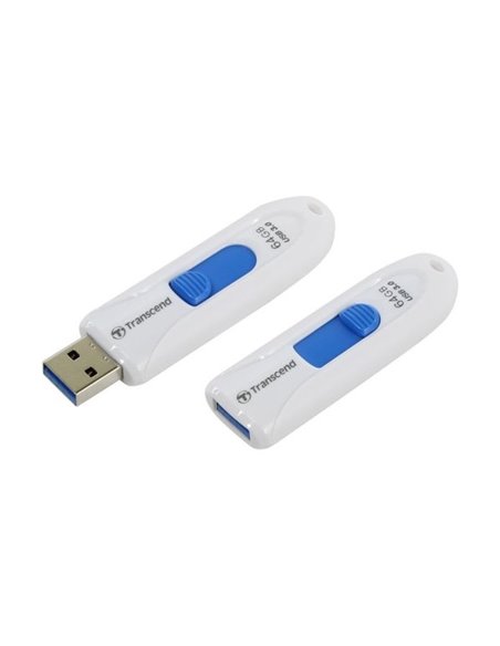 USB Flash накопитель Transcend JetFlash 790, 64Гб, Белый