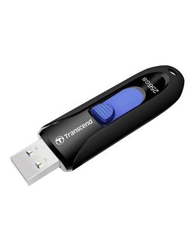USB Flash накопитель Transcend JetFlash 790, 256Гб, Чёрный