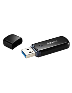 Memorie USB Apacer AH355, 64GB, Negru