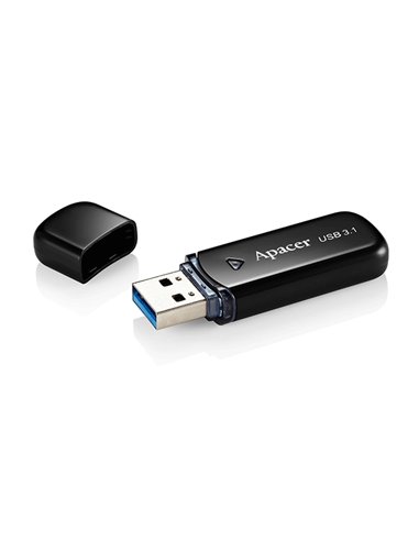 USB Flash накопитель Apacer AH355, 32Гб, Чёрный