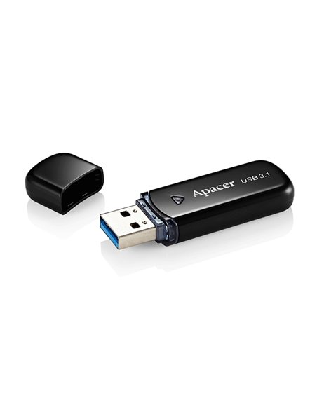 USB Flash накопитель Apacer AH355, 32Гб, Чёрный