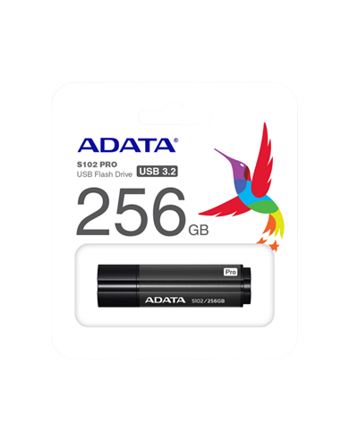 USB Flash накопитель ADATA S102 Pro, 256Гб, Серый