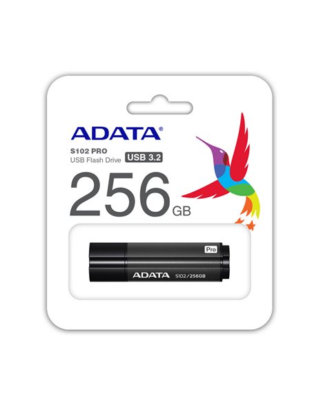 USB Flash накопитель ADATA S102 Pro, 256Гб, Серый