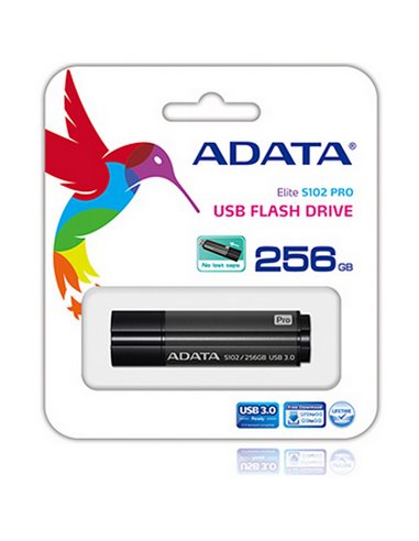 USB Flash накопитель ADATA S102 Pro, 256Гб, Серый