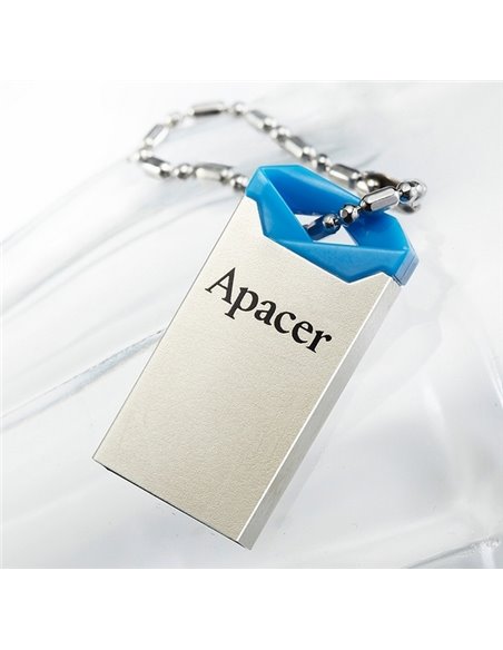 USB Flash накопитель Apacer AH111, 32Гб, Серебристый/Синий