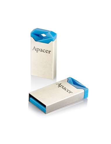 USB Flash накопитель Apacer AH111, 32Гб, Серебристый/Синий