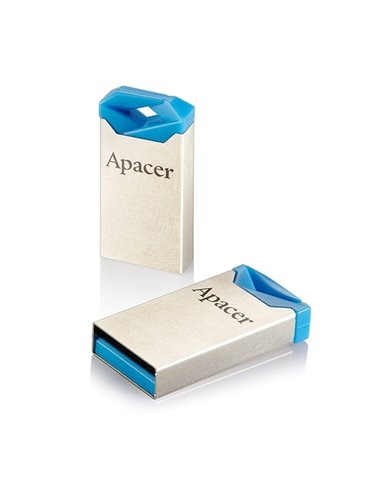 USB Flash накопитель Apacer AH111, 32Гб, Серебристый/Синий