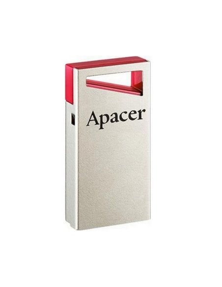 USB Flash накопитель Apacer AH112, 32Гб, Серебристый/Красный