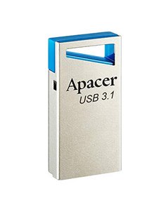 USB Flash накопитель Apacer AH155, 128Гб, Серебристый/Синий 2