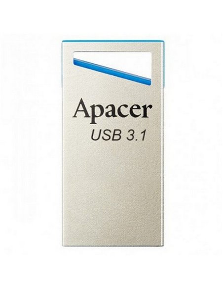 Memorie USB Apacer AH155, 64GB, Argintiu/Albastru