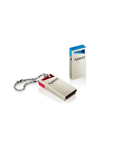 Memorie USB Apacer AH155, 64GB, Argintiu/Albastru