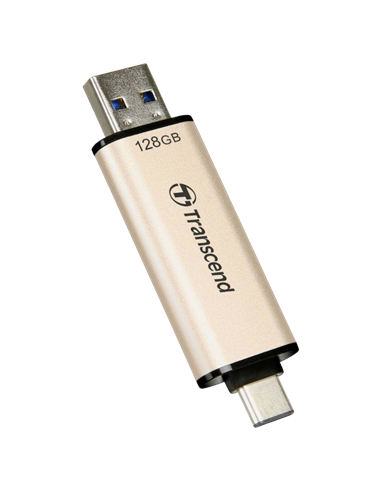 Memorie USB Transcend JetFlash 930C, 128GB, Auriu