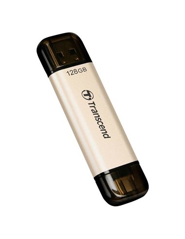 Memorie USB Transcend JetFlash 930C, 128GB, Auriu