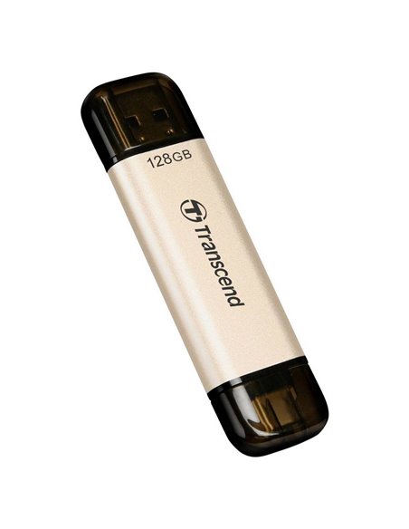 Memorie USB Transcend JetFlash 930C, 128GB, Auriu