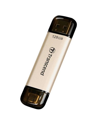 Memorie USB Transcend JetFlash 930C, 128GB, Auriu
