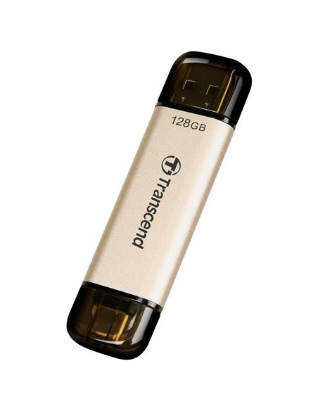 Memorie USB Transcend JetFlash 930C, 128GB, Auriu