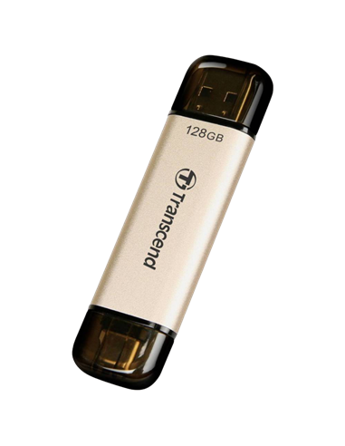 Memorie USB Transcend JetFlash 930C, 128GB, Auriu