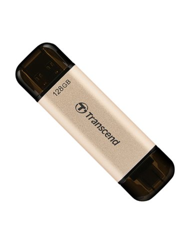 Memorie USB Transcend JetFlash 930C, 128GB, Auriu