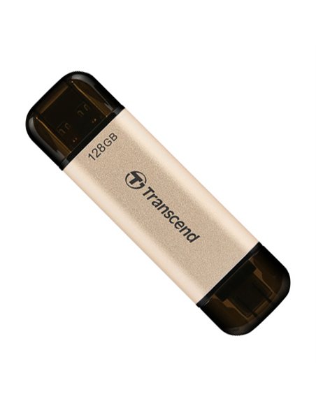 Memorie USB Transcend JetFlash 930C, 128GB, Auriu