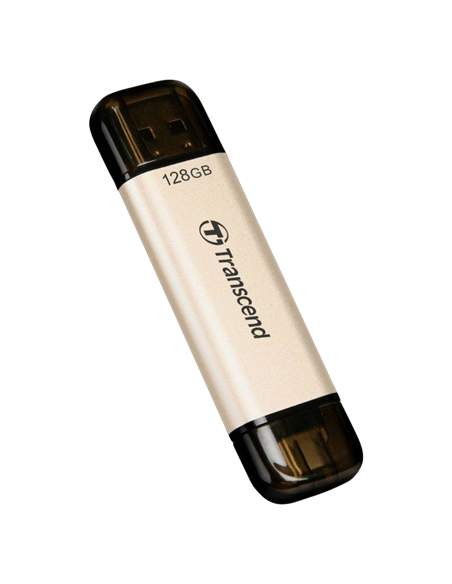 Memorie USB Transcend JetFlash 930C, 128GB, Auriu