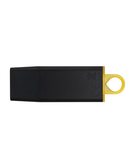 USB Flash накопитель Kingston DataTraveler Exodia, 128Гб, Чёрный/Жёлтый