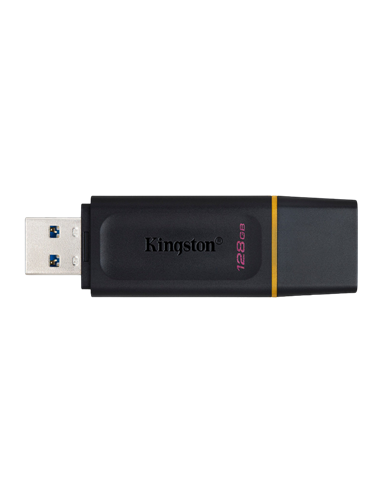 USB Flash накопитель Kingston DataTraveler Exodia, 128Гб, Чёрный/Жёлтый
