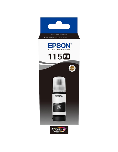 Контейнер с чернилами Epson 115 EcoTank, 70мл, Черный