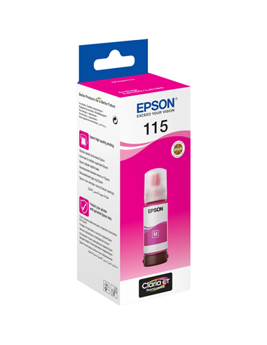 Recipient de cerneală Epson 115 EcoTank, 70ml, Magenta