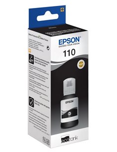 Контейнер с чернилами Epson 110 EcoTank, C13T03P14A, Черный 2