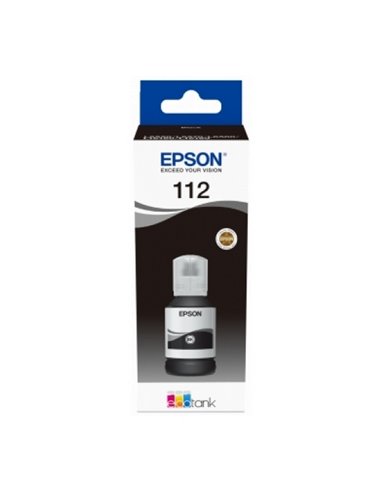 Контейнер с чернилами Epson 112 EcoTank, C13T06C14A, Черный