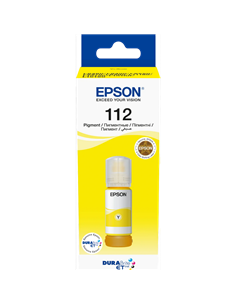 Контейнер с чернилами Epson 112 EcoTank, C13T06C44A, Желтый 2