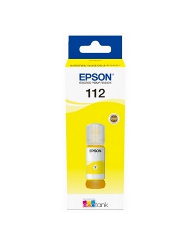 Контейнер с чернилами Epson 112 EcoTank, C13T06C44A, Желтый