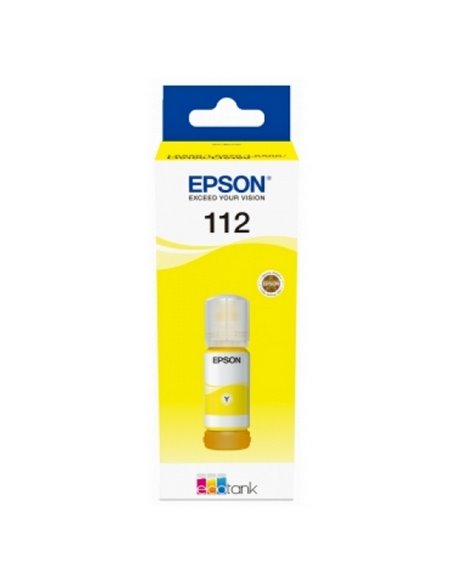 Recipient de cerneală Epson 112 EcoTank, C13T06C44A, Galben