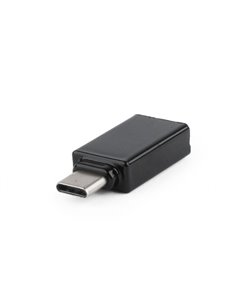 Адаптер Cablexpert A-USB3-CMAF-01, USB Type-A (F)/USB Type-C, Чёрный 2
