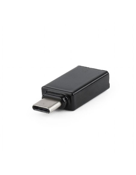 Adaptor Cablexpert A-USB3-CMAF-01, USB Type-A (F)/USB Type-C, Negru