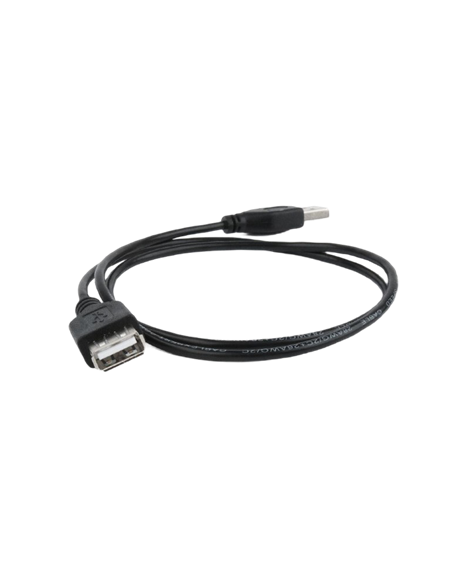 Cablu prelungitor Cablexpert CC-USB2-AMAF-75CM/300-BK, USB Type-A (M)/USB Type-A (F), 0,75m, Negru