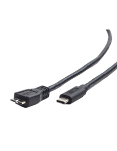 Cablu încărcare și sincronizare Cablexpert CCP-USB3-mBMCM-1M, USB Type-C/micro-USB, 1m, Negru 2