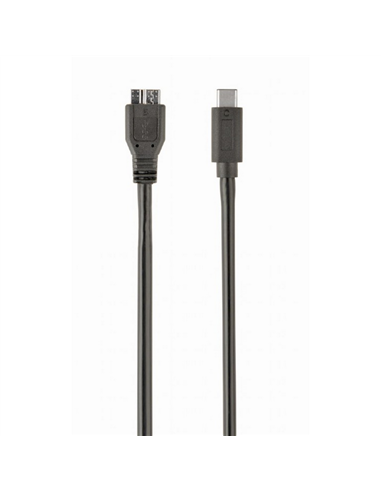 Cablu încărcare și sincronizare Cablexpert CCP-USB3-mBMCM-1M, USB Type-C/micro-USB, 1m, Negru
