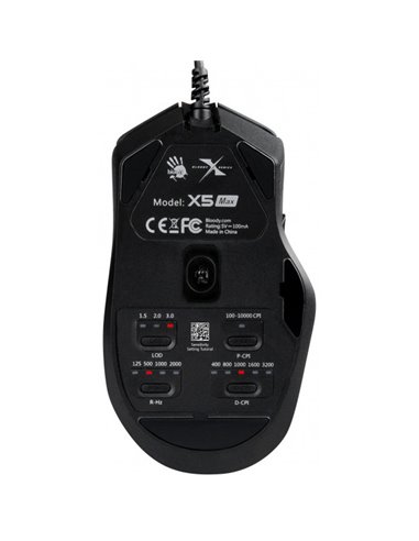 Gaming Mouse Bloody X5 Max, Negru