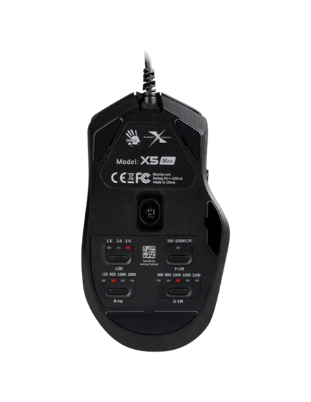 Gaming Mouse Bloody X5 Max, Negru Gaming Mouse Bloody X5 Max, Negru
