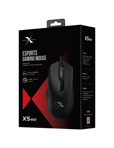 Gaming Mouse Bloody X5 Max, Negru Gaming Mouse Bloody X5 Max, Negru