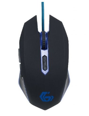 Gaming Mouse Gembird MUSG-001-B, Negru/Albastru