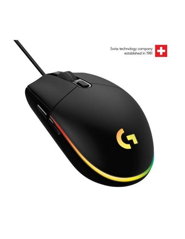 Gaming Mouse Logitech G102, Negru