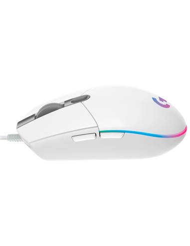 Gaming Mouse Logitech G102, Alb